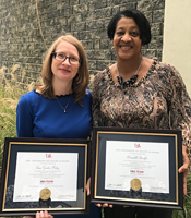 Dr. Susan Gordon-Hickey and Bernadette Standifer