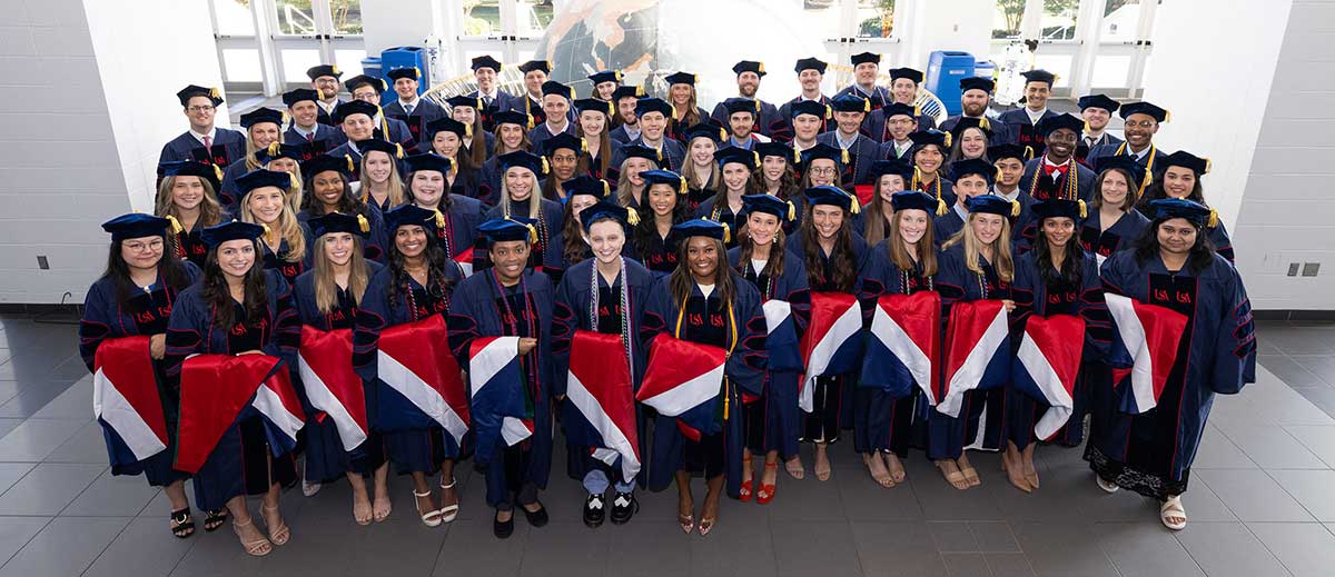The Class of 2025 on the day of their Academic Hooding Ceremony