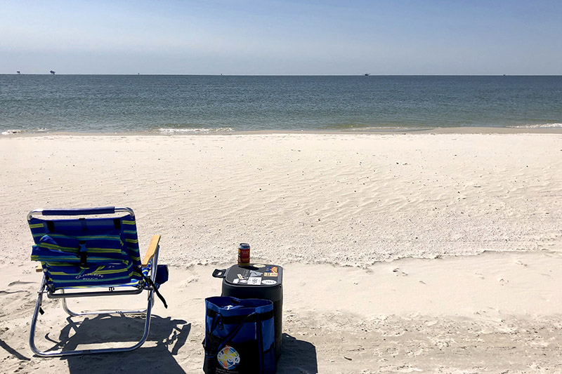 Dauphin Island near Mobile, Alabama