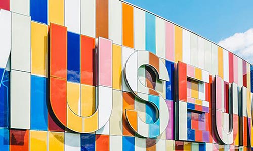 Museum sign