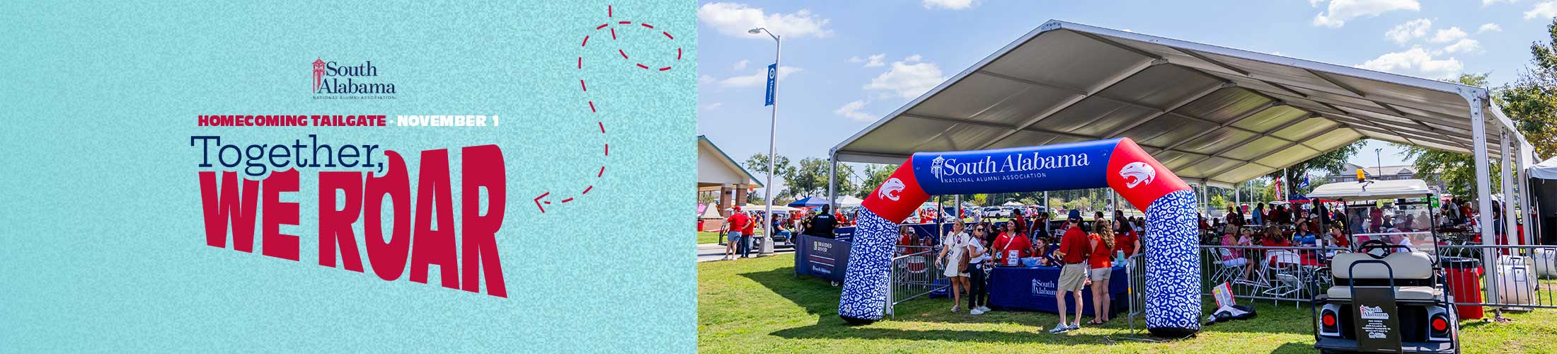 Homecoming Tailgate Nov. 1 Together We Roar