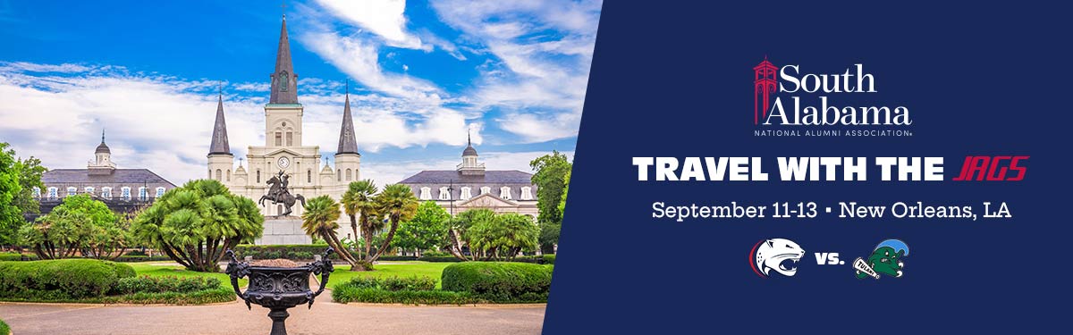 Travel with the Jags September 11-13 New Orleans, LA