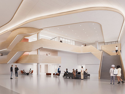 New College of Medicine building lobby