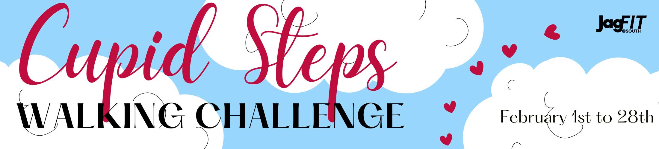 Cupid Steps Walking Challenge February 1st to 28th