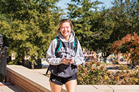 media relations photography - Smiling student